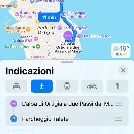 L'alba Di Ortigia A Due Passi Dal Mare Lägenhet *
